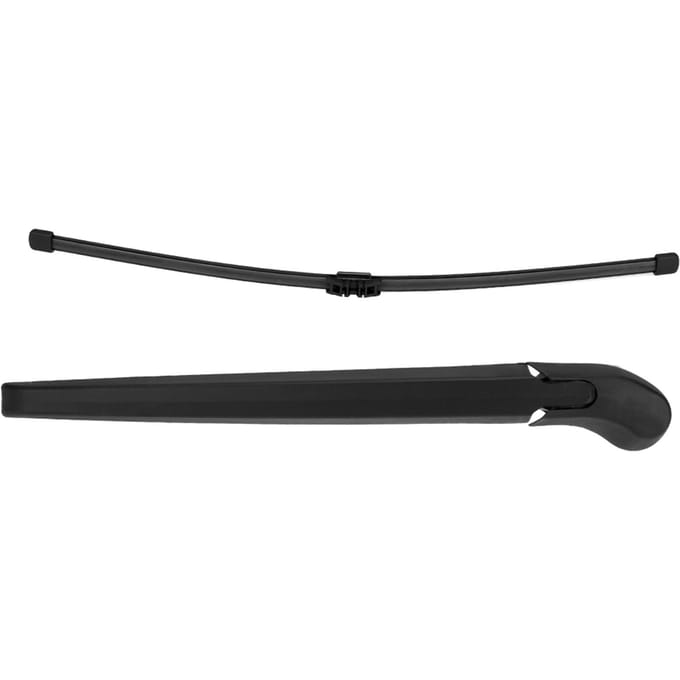 Achterruitwisserarm en bladset voor BMW E70 X5 X5M black