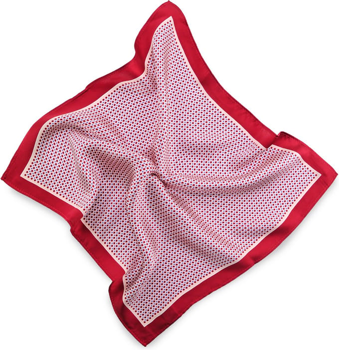 We Love Ties - Pochets - Pochet Cerchi - rood / roze / blauw