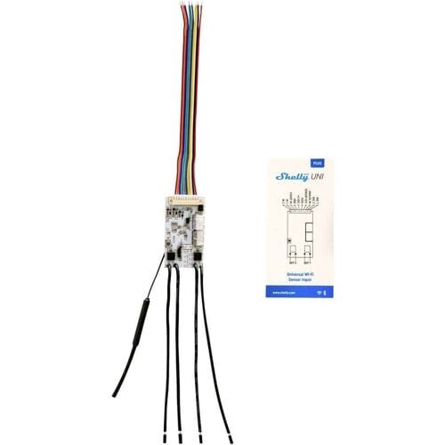 Shelly Plus Uni - Universele module WiFi, Bluetooth