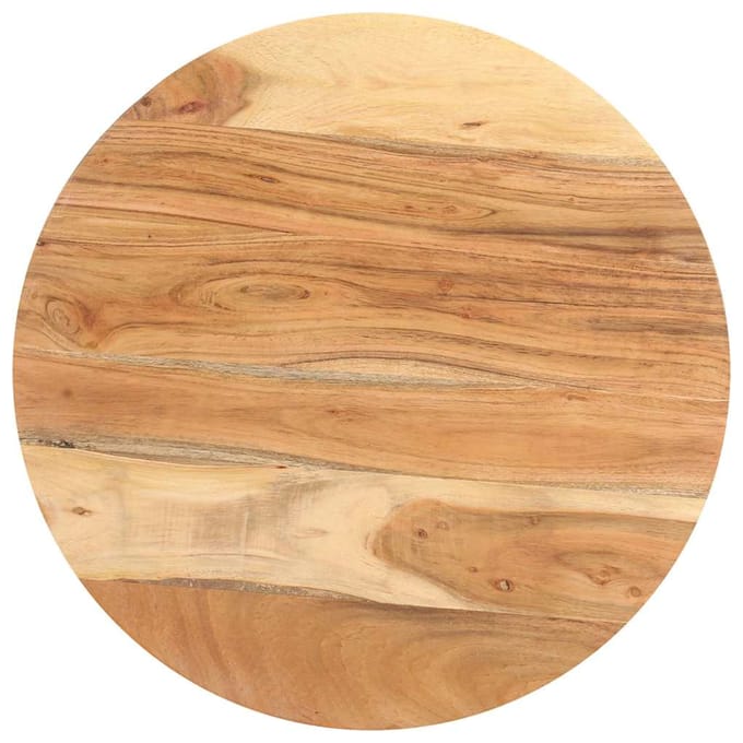 vidaXL - Bijzettafel - 48x48x56 - cm - massief - acaciahout