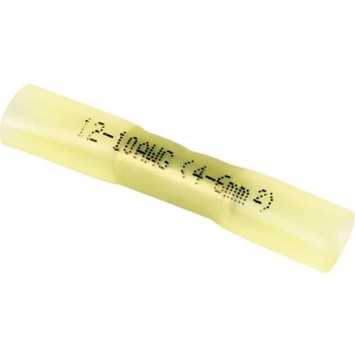 CellPack 456332 Drukconnector 4 mm² 6 mm² Volledig geïsoleerd Geel 20 stuk(s)