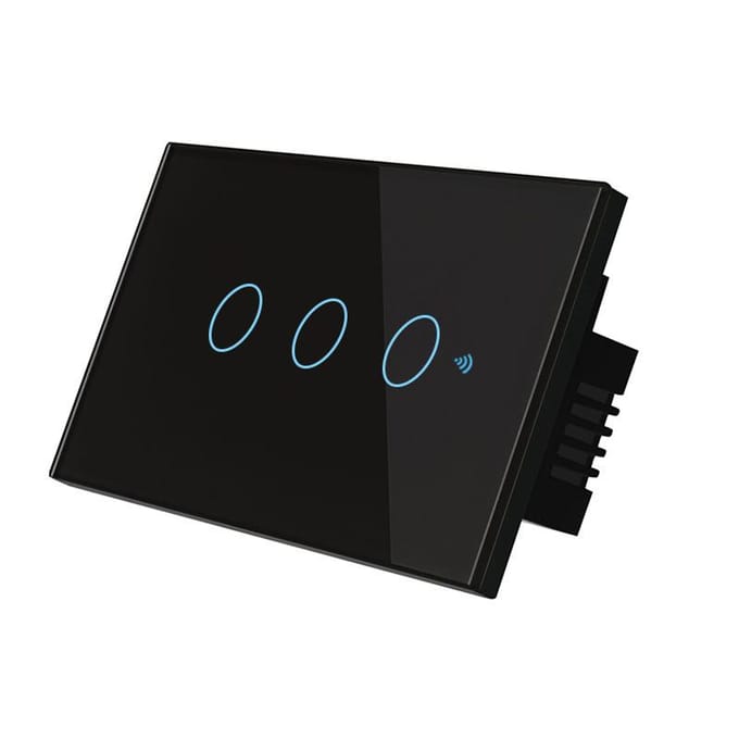 Tuya tuya slimme schakelaar 120 type US Alexa spraakbesturing enkel nuldraad universele wifi afstandsbediening white
