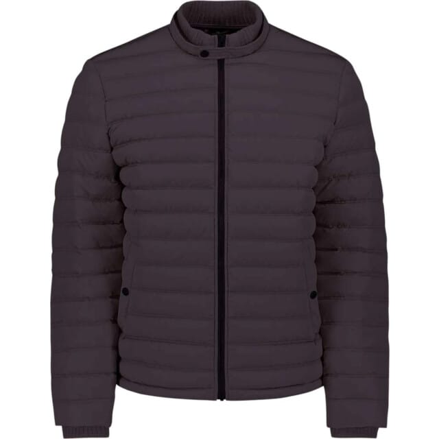 No Excess Jacket short fit padded aubergine