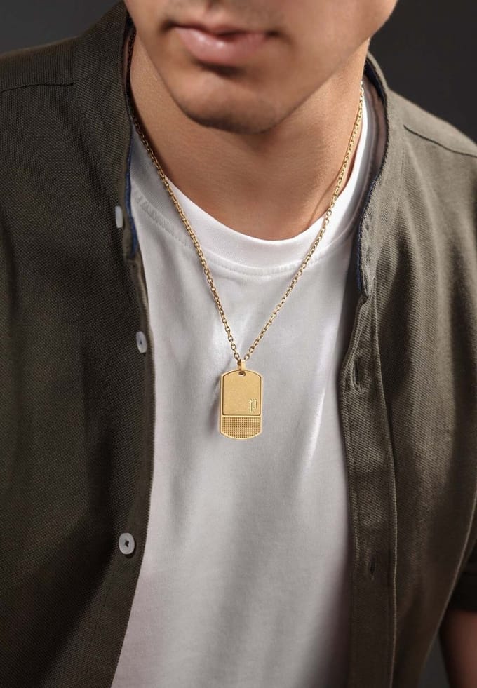 Police – Identity Gouden Ketting voor Heren