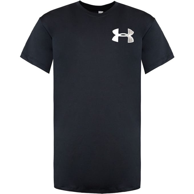 Under Armour HeatGear T-shirt voor dames, zwart