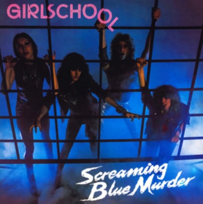 Girlschool - Screaming Blue Murder (LP) (coloured vinyl)