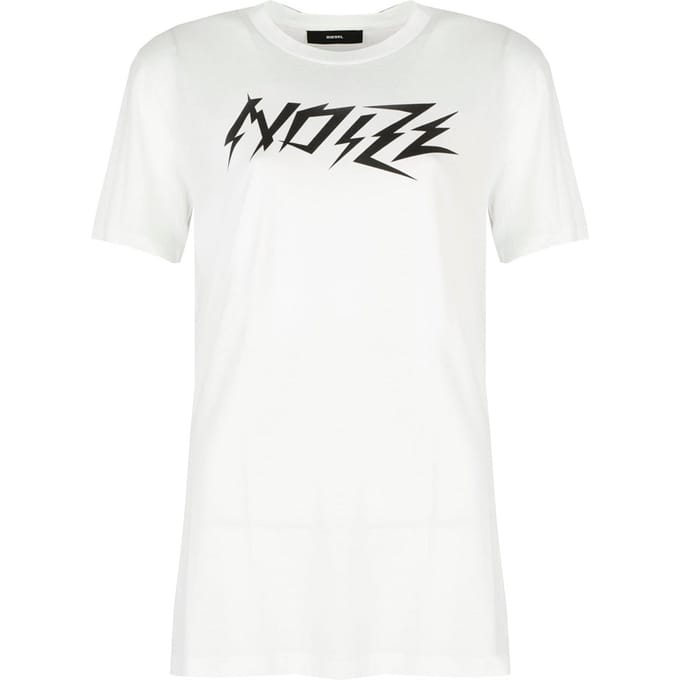 Diesel T-shirt T-Overy-A Vrouw Wit