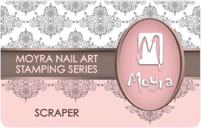 Moyra Scraper voor stamping 01 Light Pink