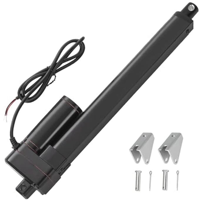 Lineaire Aandrijving 12 V, 2000 N, 200 mm, IP65 Waterdicht, 8 mm/s, Actuator voor Deuropener