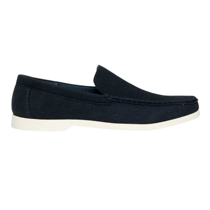 Threadbare Archibald casual loafers voor heren (Marine)