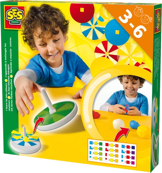 SES Ik leer kleuren mengen