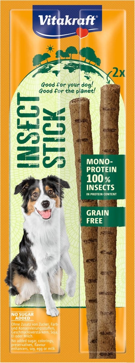 Vitakraft Insect Stick Hermetia - Hondensnacks - Insecten 25 g