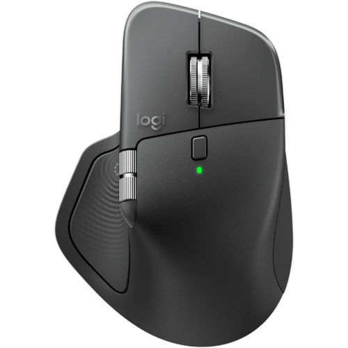 Logitech MX Master 4 for Business - Ergonomische muis - Laser - 8 knoppen - Grijs