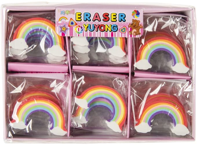 Duckiez Gum Regenboog - 36 stuks