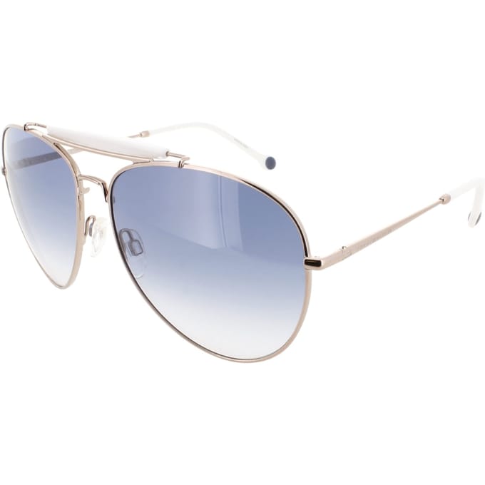 Tommy Hilfiger White Bar Gold Zonnebril