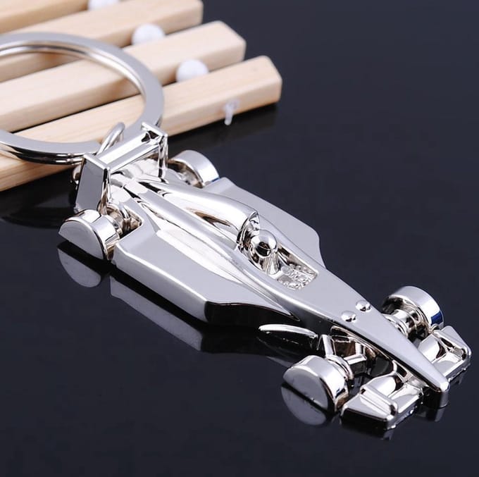 Formule 1 Sleutelhanger - F1 Sleutelhanger - Race wagen - LOUZIR