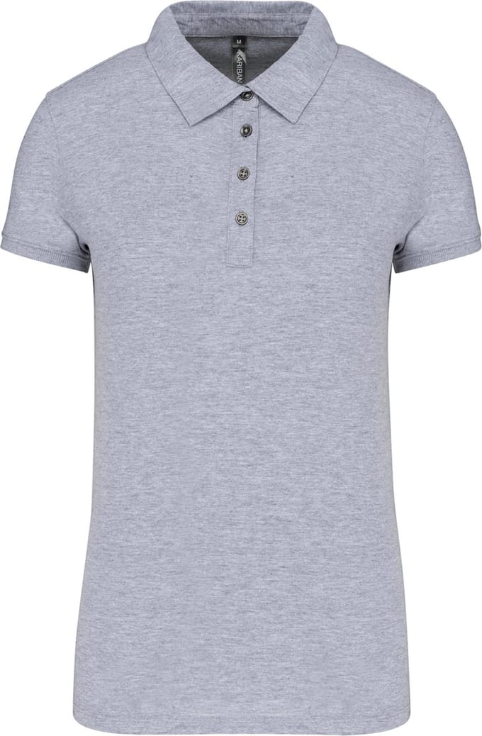 Kariban Damespolo korte mouwen van jersey K263 - Oxford Grey - M