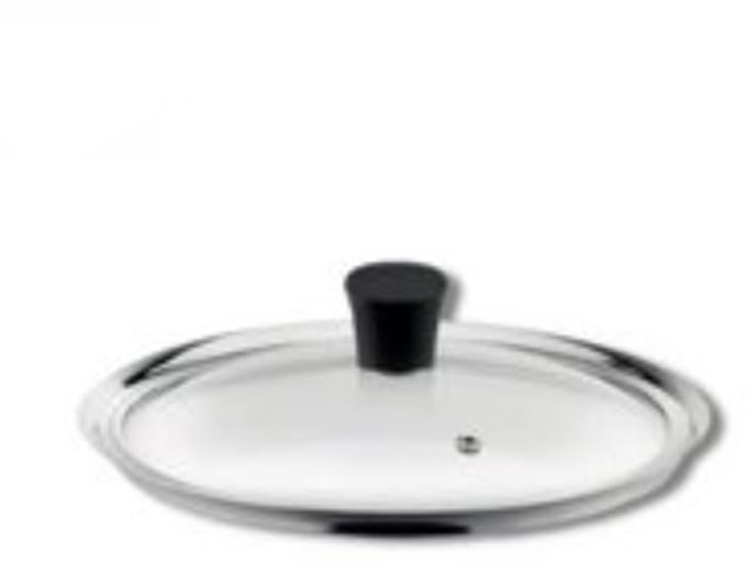 Lagostina Opera Line Hoogwaardig Aluminium & glazen Deksel - 18 cm