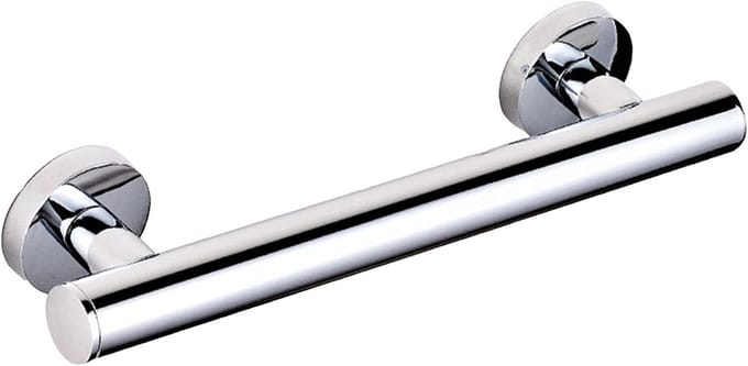 Douchebeugel - Badkamerhandgreep - Extra Steun - Verborgen Schroeven - 30 cm - Gepolijst