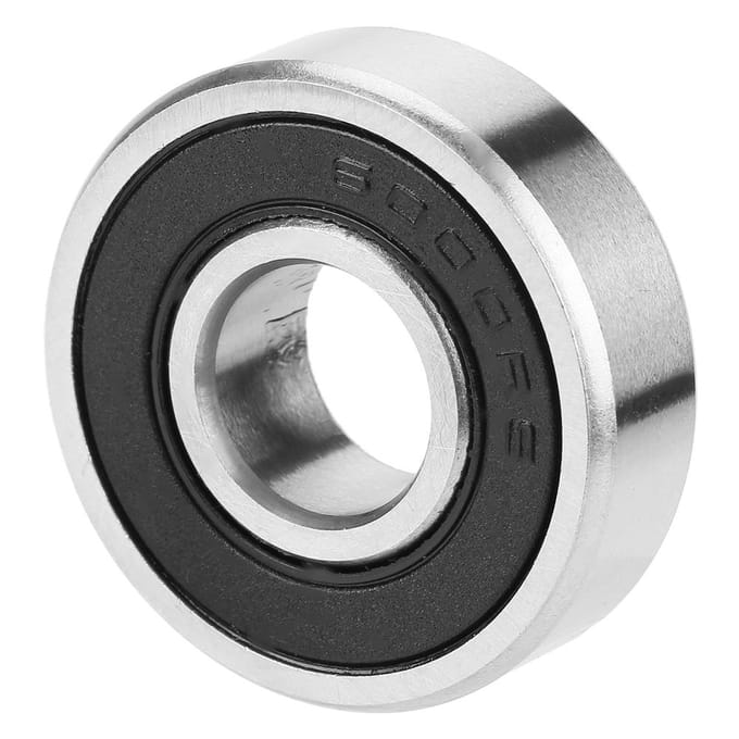 10 pièces 6000 2RS Roulements à billes à gorge profonde scellés par caoutchouc 10mm*26mm*8mm