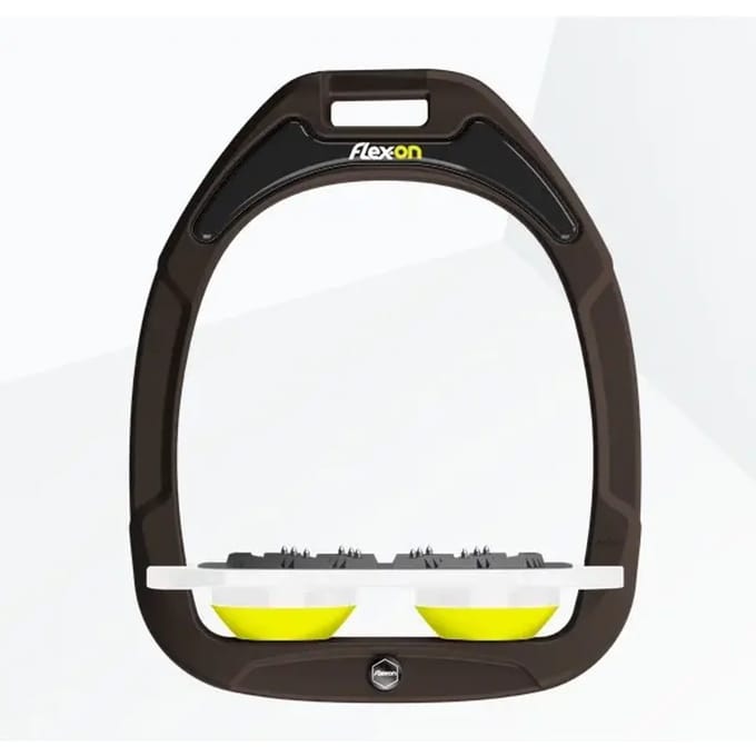 Plat Ultra Grip Zwart/Wit/Geel Flex-On Green Composite
