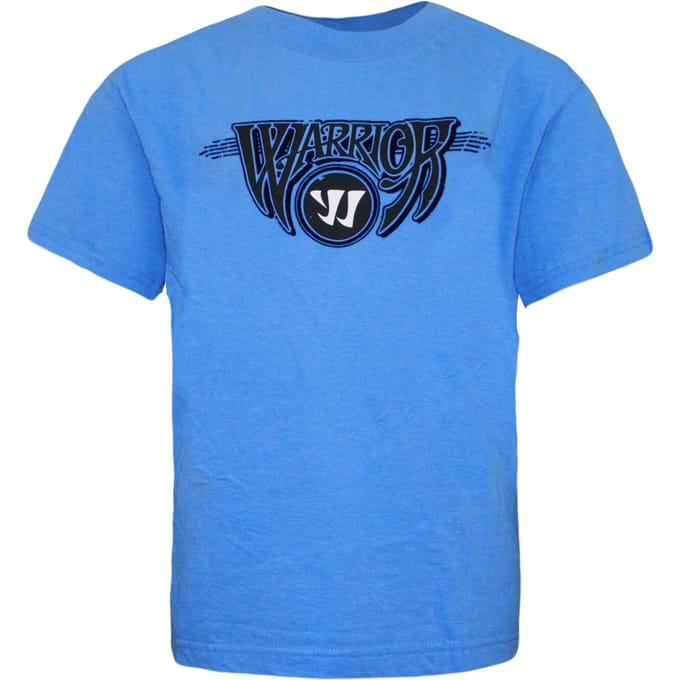 Warrior Crew Neck Korte Mouw Blauw Junior Jongens T-shirt WLTB026 BY