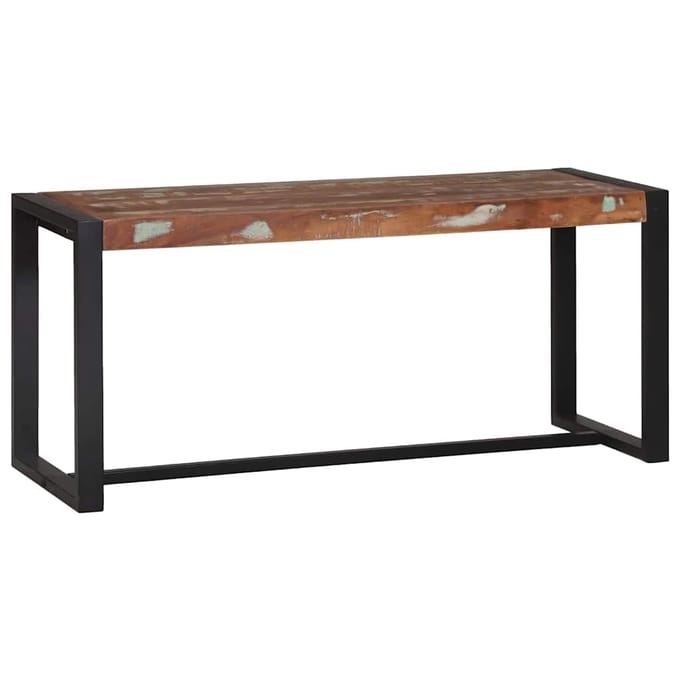 vidaXL - Bank - Massief - Mango - Hout