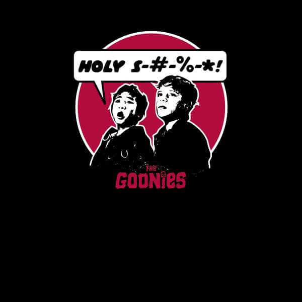 The Goonies Holy S#!T Men's T-Shirt - Zwart - M
