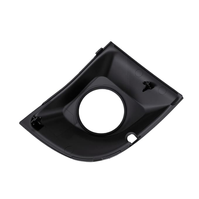 Vervanging Frame Mistlamp Voorbumper voor Fiat 500 312 2007 2015 Mistlampkap Rand left black