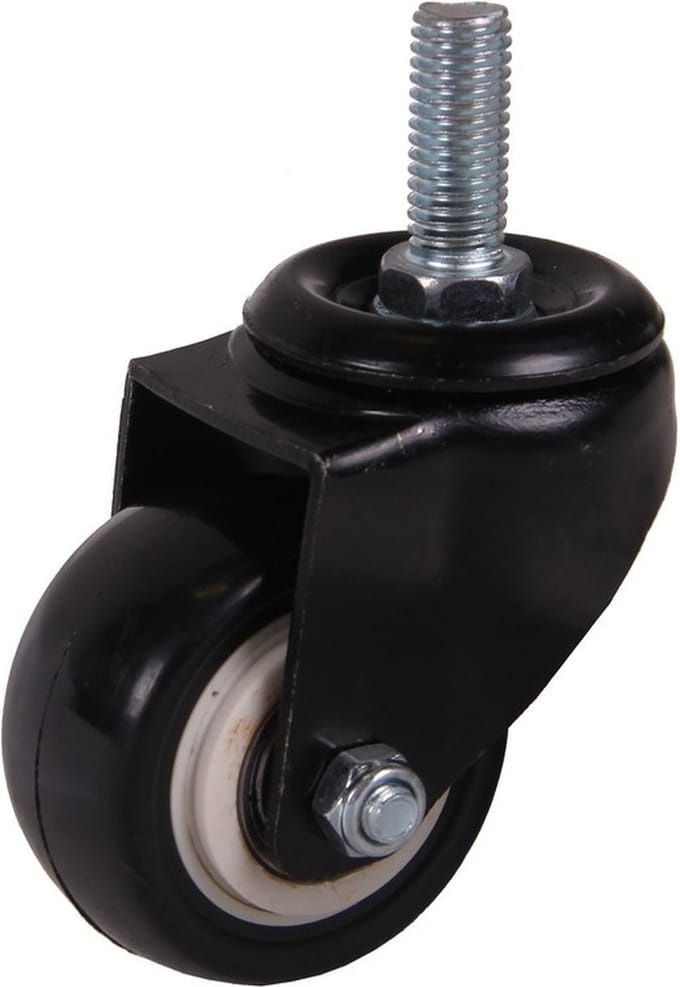 Zwenkwiel 50 x 23mm PU draadstang