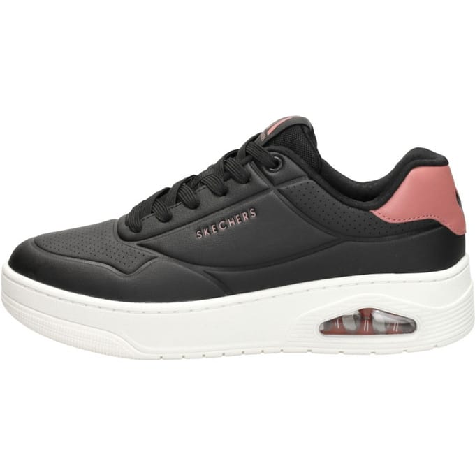 Skechers Uno Court Fast Break Sneakers zwart
