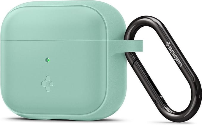 Spigen Silicone Fit Apple AirPods 3 Hoesje Siliconen Groen