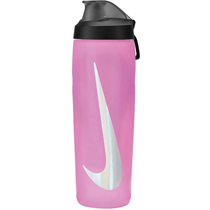 Sportaccessoires Nike Bouteille refuel locking lid 710ml en Pink/Black/Silver