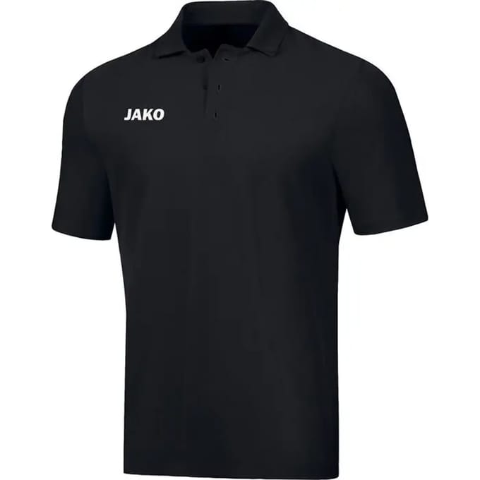Jako Base Polo Dames - Zwart | Maat: 44