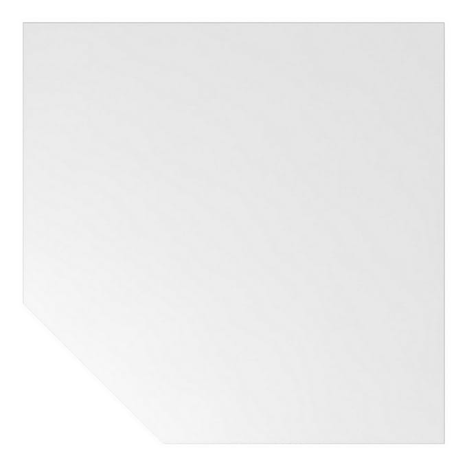 LT12 W - trapeziumvormige plaat 120 x 120 Grijs