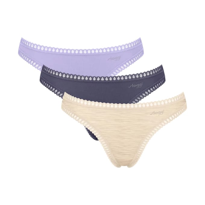 Dames string Sloggi Go Crush (x3)