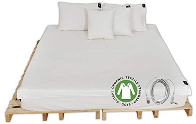 Aarding Sheet voor Wellness en Verbeterde Slaap (80 x 76 Inch)