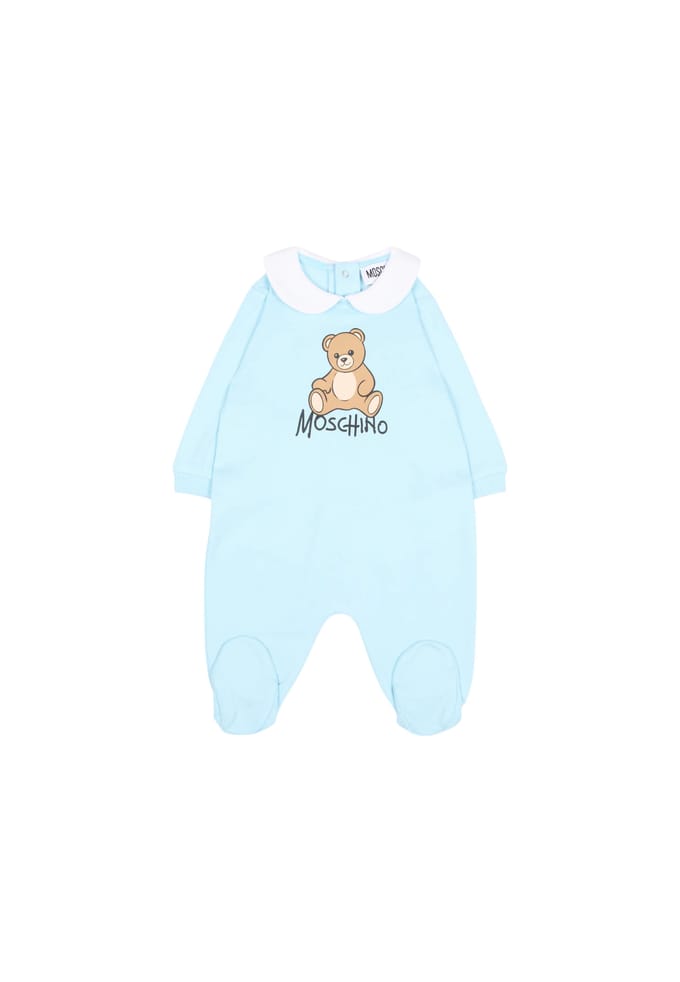 Baby jurk Moschino M5Y037_CIELO