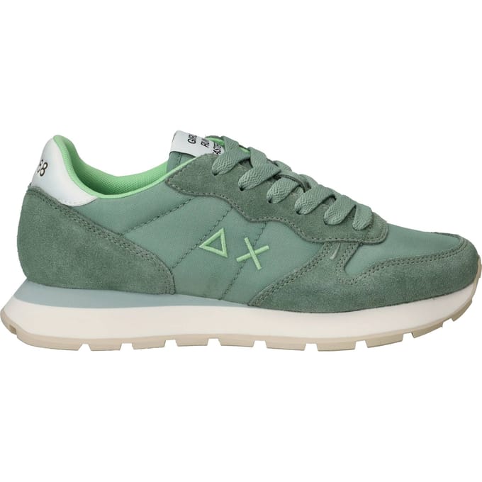 Sun 68 Ally Solid Nylon Sneakers - Dames - Groen - Maat:41