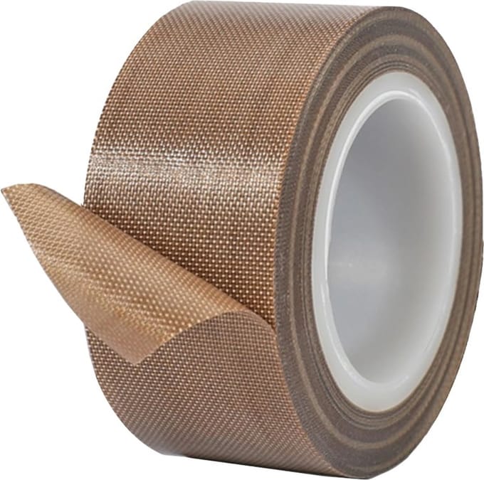 Hogetemperatuur Teflontape 55 mm x 10 m - Hittebestendig tot 300 °C voor Verzegeling