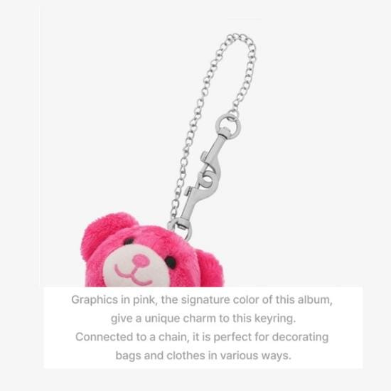 BTS V Vendredi(fin)Porte-clés Ours white