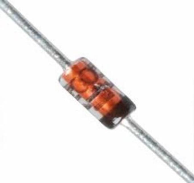 1N4742 Zener Single Diode, 12 V, 1 W, DO-41, 5 stuks