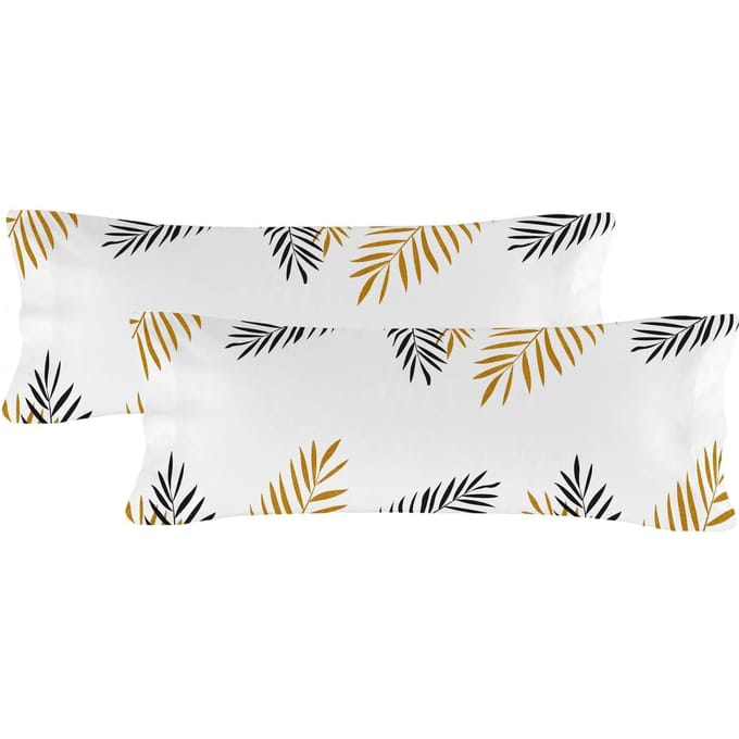 Set van 2 kussenslopen Foliage | Blanc
