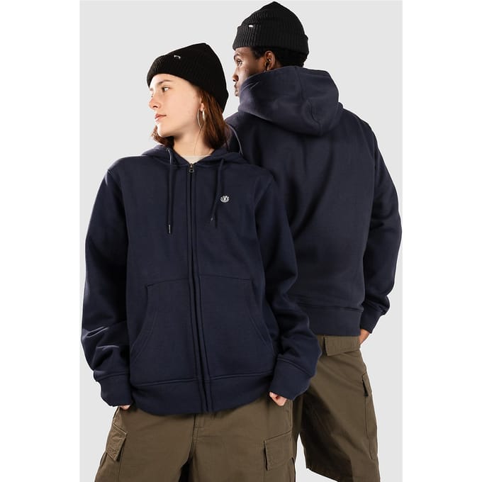 Hooded sweatshirt met rits Element Icon Embroidery ZH