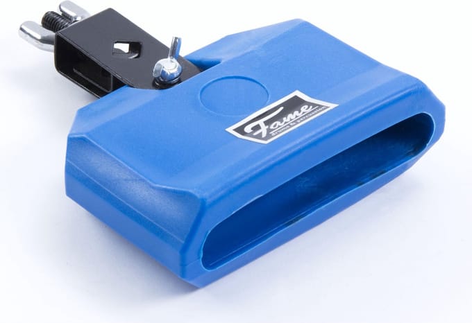Fame percussie Block, blauw Kunststof, High Pitch - Percussion block
