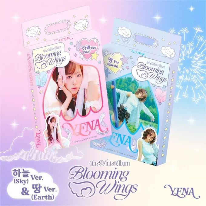YENA - [BLOOMING WINGS] 4ème Mini Album SKY