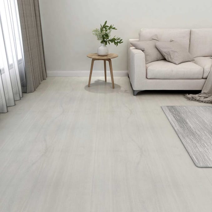 vidaXL - Vloerplanken - Crème - 5,11 - m² - 55 - st - PVC