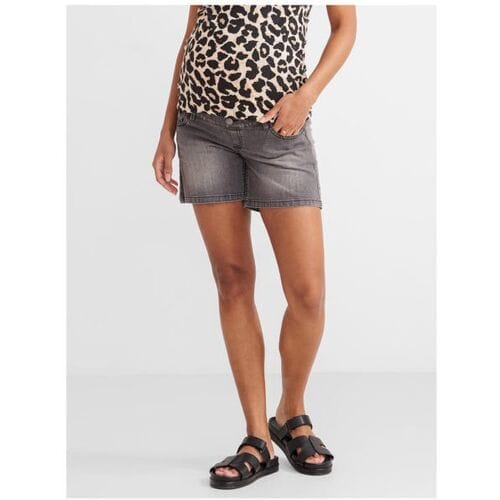 Prénatal zwangerschapsshort Black Denim L Dames