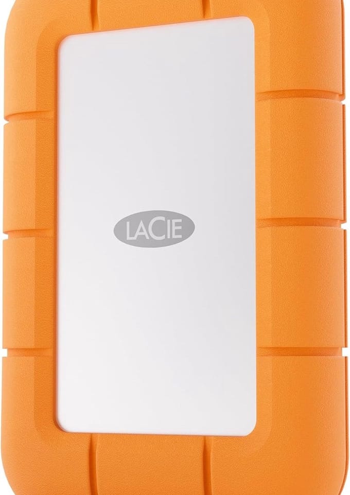 LaCie Rugged Mini - 1TB - External Hard drive - Orange