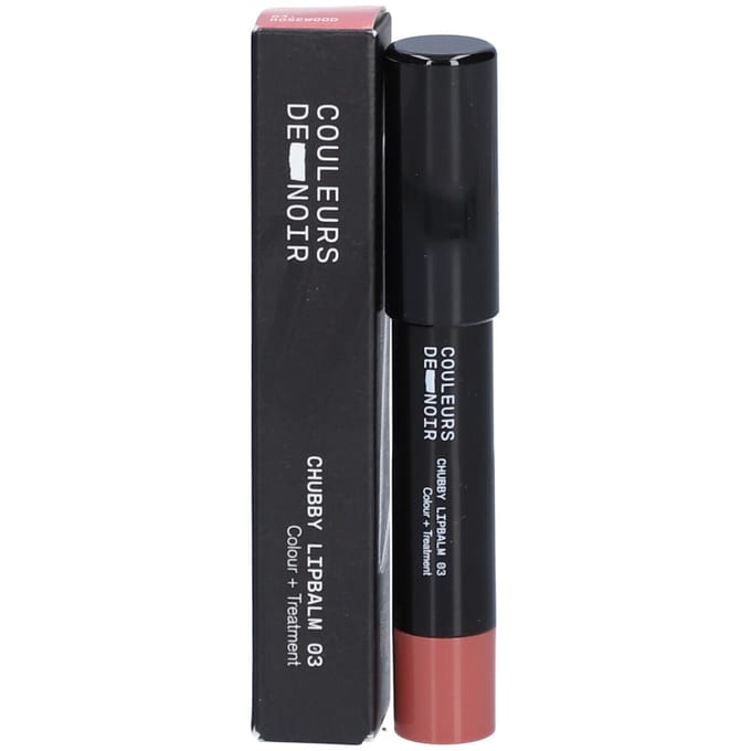 Couleurs de Noir Chubby Lipbalm 03 Rosewood 2,61 Lippenbescherming